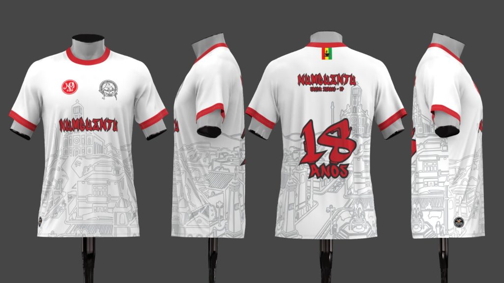 camisa 18 anos branca